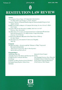 Cover of Restitution Law Review Volume 23: 2015