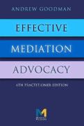 Cover of Effective Mediation Advocacy: A Guide for Practitioners