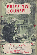 Cover of Brief to Counsel