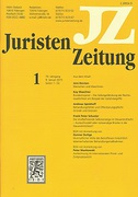 Cover of JuristenZeitung JZ
