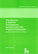 Cover of Planning Law: A Guide for Conveyancers, Surveyors and Other Property Professionals