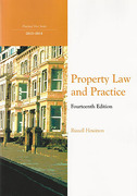 Cover of Northumbria LPC: Property Law and Practice 2013-2014