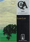 Cover of Old Bailey Press: 101 Questions & Answers Series: Land Law