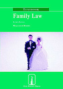 Cover of Old Bailey Press: Family Law Textbook