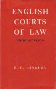 Cover of English Courts of Law 3rd ed