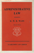 Cover of Administrative Law 2nd ed