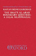 Cover of Shatt Al-Arab Boundary Question