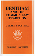 Cover of Bentham and the Common Law Tradition