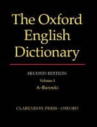Cover of The Oxford English Dictionary: Vols 1-20