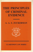 Cover of The Principles of Criminal Evidence