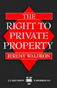 Cover of The Right to Private Property