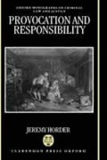 Cover of Provocation and Responsibility