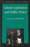 Cover of Labour Legislation and Public Policy