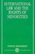 Cover of International Law and the Rights of Minorities