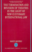 Cover of The Termination and Revision of Treaties in the Light of New Customary International Law