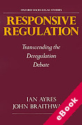 Cover of Responsive Regulation: Transcending the Deregulation Debate (eBook)