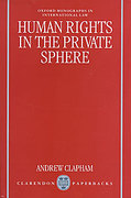 Cover of Human Rights in the Private Sphere