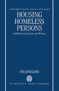 Cover of Housing Homeless Persons