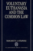 Cover of Voluntary Euthanasia and the Common Law