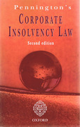 Cover of Corporate Insolvency Law