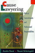 Cover of Cause Lawyering: Political Commitments and Professional Responsibilities