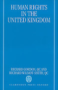 Cover of Human Rights in the United Kingdom