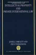 Cover of Intellectual Property and Private International Law