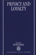 Cover of Privacy and Loyalty