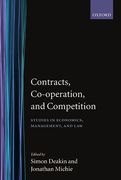 Cover of Contracts, Co-operation and Competition