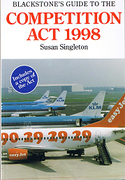 Cover of Blackstone's Guide to the Competition Act 1998