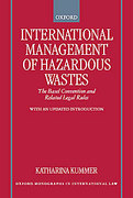 Cover of International Management of Hazardous Wastes