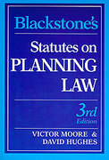 Cover of Blackstone's Statutes on Planning Law