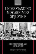 Cover of Understanding Miscarriages of Justice