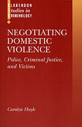 Cover of Negotiating Domestic Violence