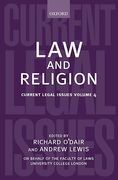 Cover of Current Legal Issues Volume 4: Law and Religion