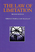 Cover of The Law of Limitation