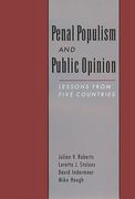 Cover of Penal Populism and Public Opinion