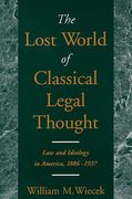 Cover of The Lost World of Classical Legal Thought