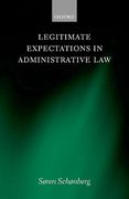 Cover of Legitimate Expectations in Administrative Law
