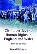 Cover of Civil Liberties and Human Rights in England and Wales