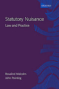 Cover of Statutory Nuisance: Law and Practice