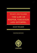 Cover of The Law of Waiver, Variation and Estoppel