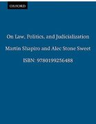 Cover of On Law, Politics and Judicialization