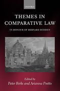Cover of Themes in Comparative Law: In Honour of Bernard Rudden