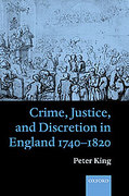 Cover of Crime, Justice and Discretion in England, 1740-1820