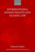 Cover of International Human Rights and Islamic Law