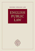 Cover of English Public Law