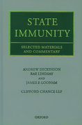 Cover of State Immunity: Selected Materials and Commentary