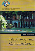 Cover of Bar Manual: Sale of Goods and Consumer Credit in Practice