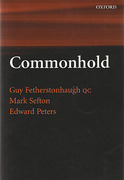 Cover of Commonhold